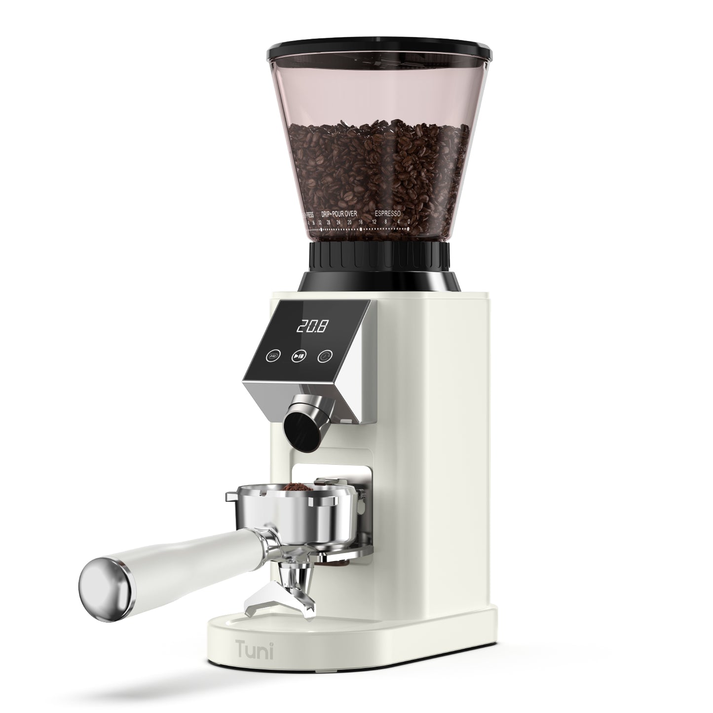 Ship out March 15th, Coffee Grinder, 40mm Conical Burr Grinder, 48 Grind Settings| TUNI